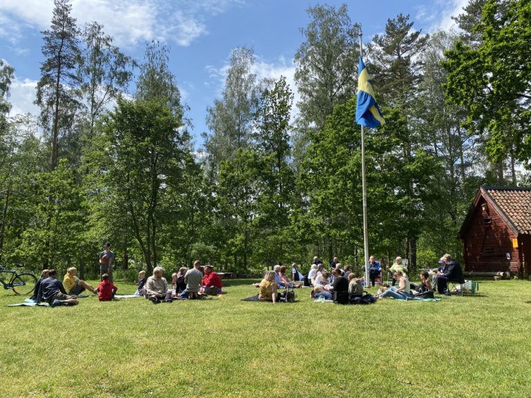 kyrkkaffe i Fornparken