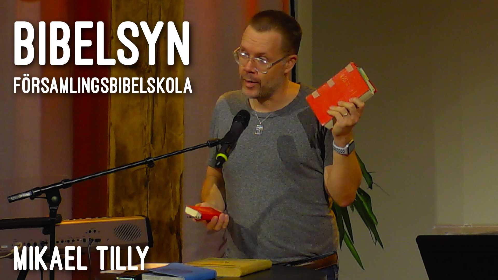 "Bibelsyn" med Mikael Tilly