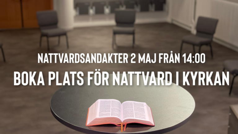 Nattvardssandakter 2 maj